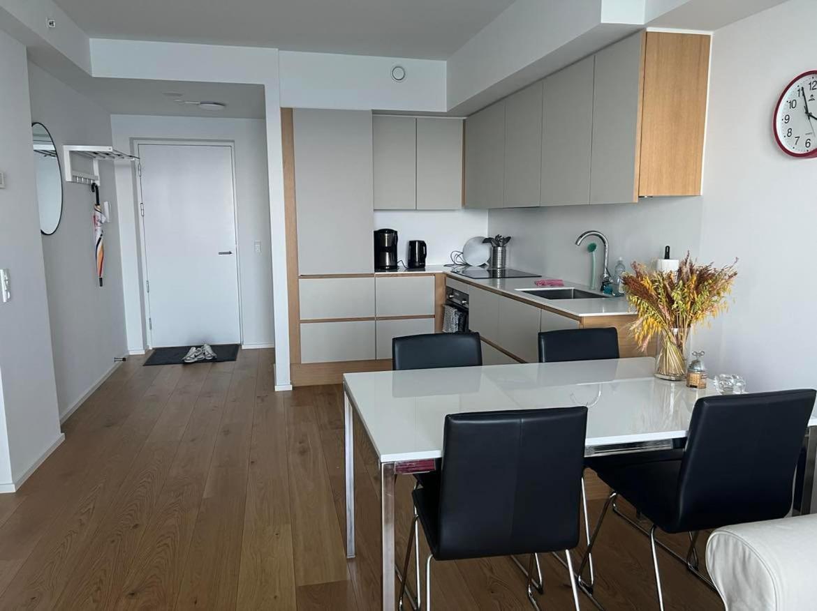 26-Etage Lejlighed Med Utrolig Havudsigt Орхус Экстерьер фото